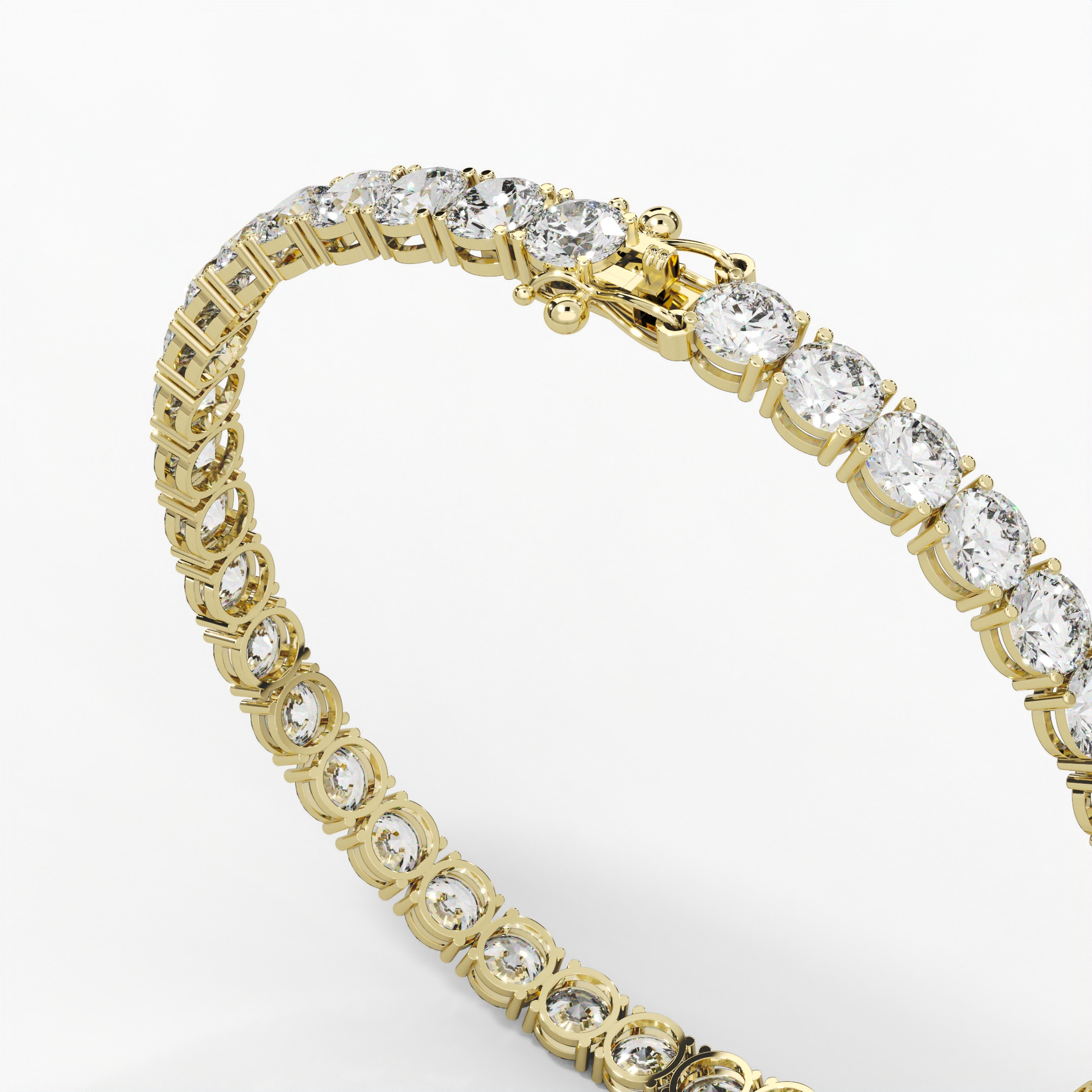 Lab Diamond 5mm Tennis Bracelet thumbnail 6