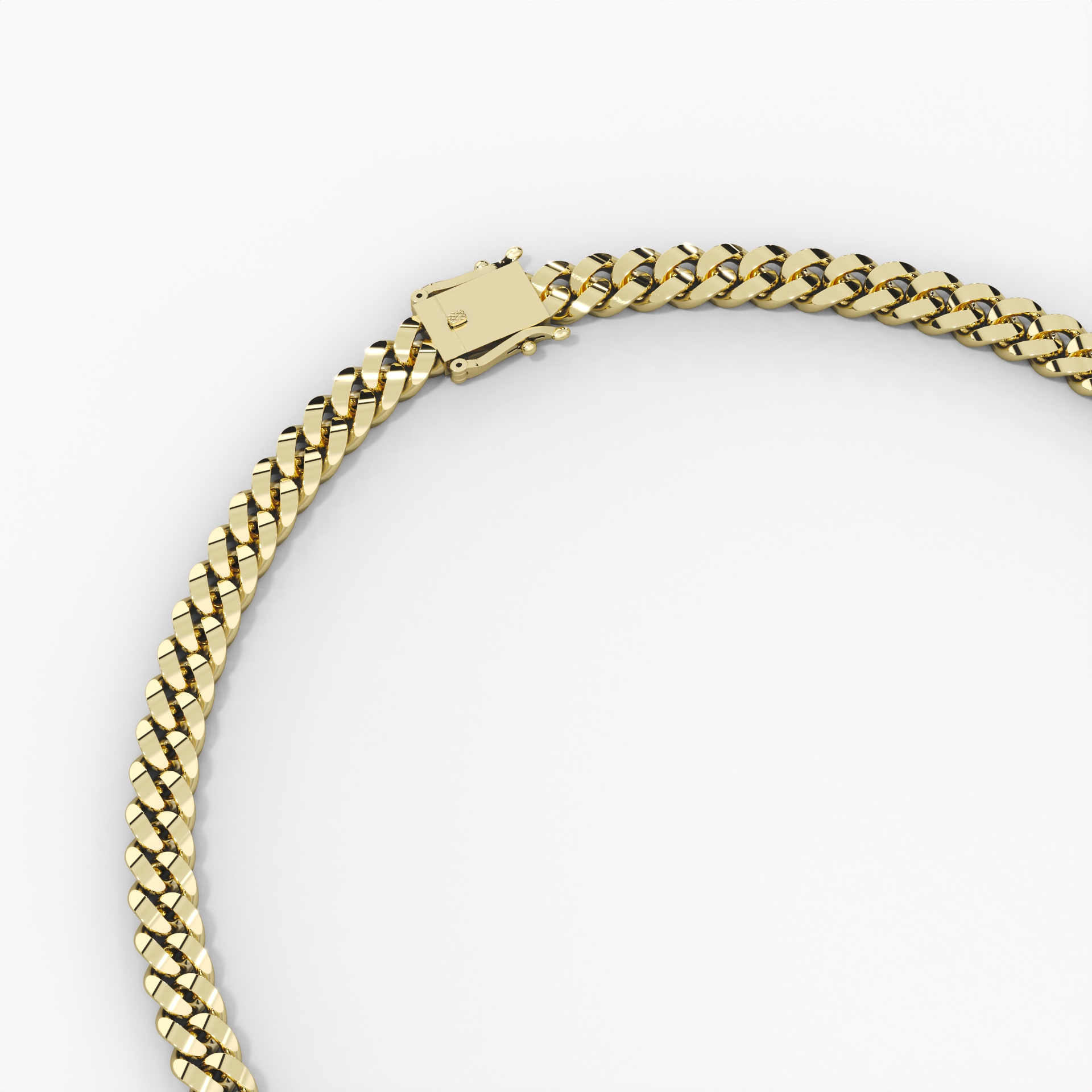 7mm Diamond-Cut Miami Cuban Chain